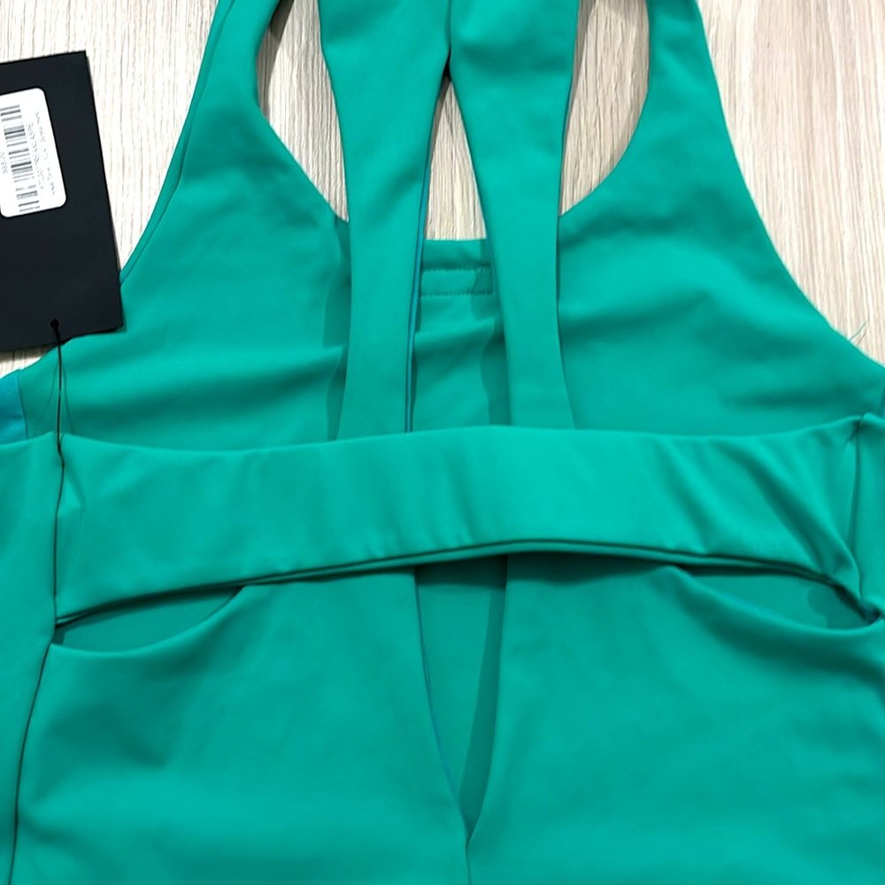 Five The Label Real Tank Spearmint Women's‎ Sports Bra Size XL NWT - Picture 7 of 10